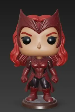 Wanda Maximoff Koleksiyon Figürü (Funko Tarzı)